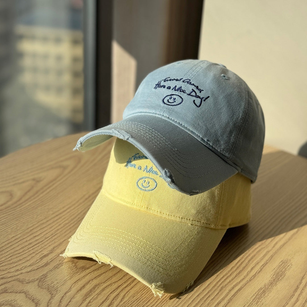 Women's Distressed Cotton Baseball Cap Kalsten 1784270914