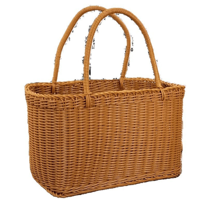 Women timeless rattan shopping basket Kalsten