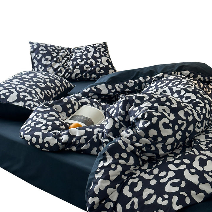 Dotted bedding set made of cotton satin with an extra soft touch