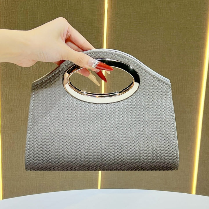 Structured Handheld Clutch Bag