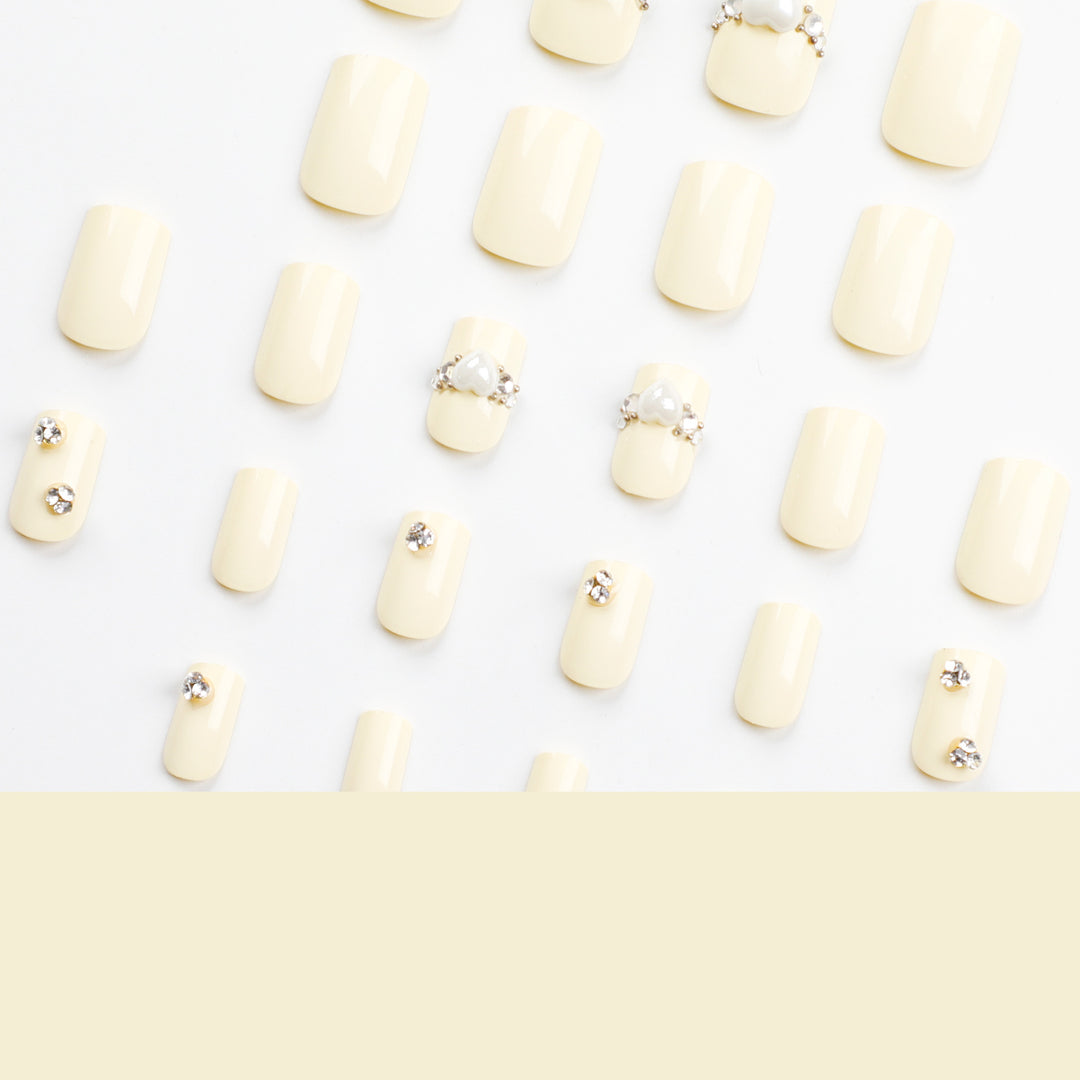 Artistic Nail Extensions with Elegant Decorative Details Kalsten