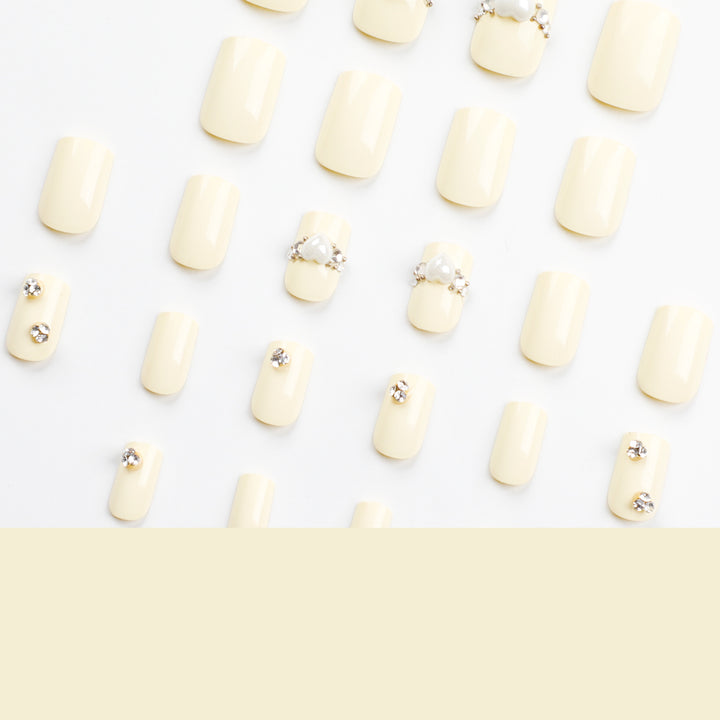 Artistic Nail Extensions with Elegant Decorative Details Kalsten