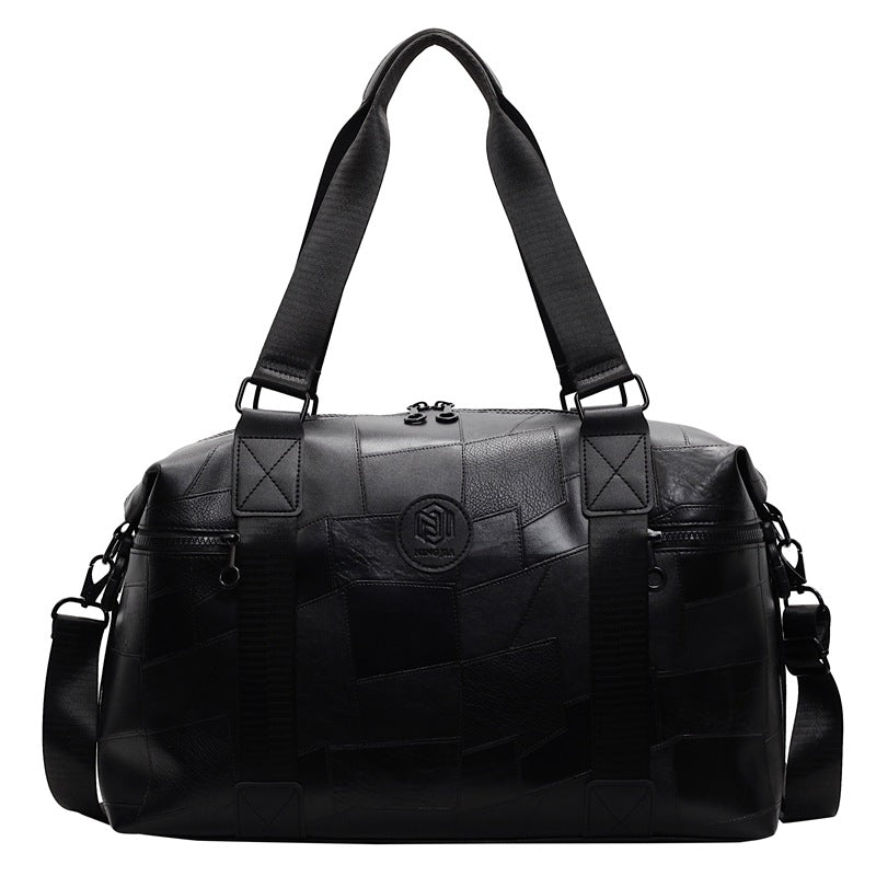 Premium Leather Sports Duffel Bag