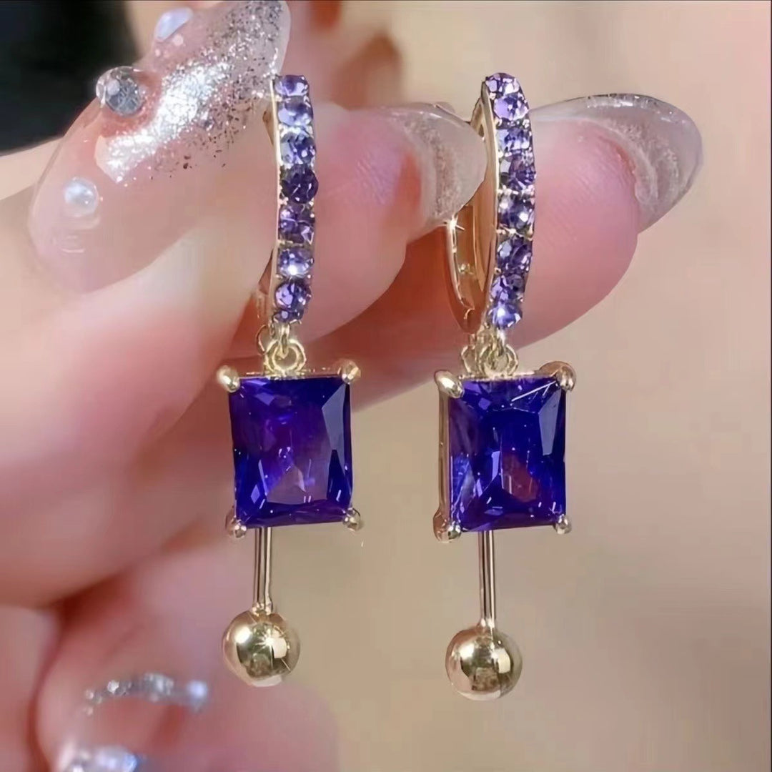 Dazzling Vintage-Style Drop Earrings Kalsten