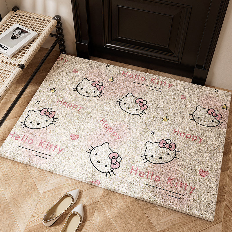 Cartoon Character Welcome Mat for Entrance