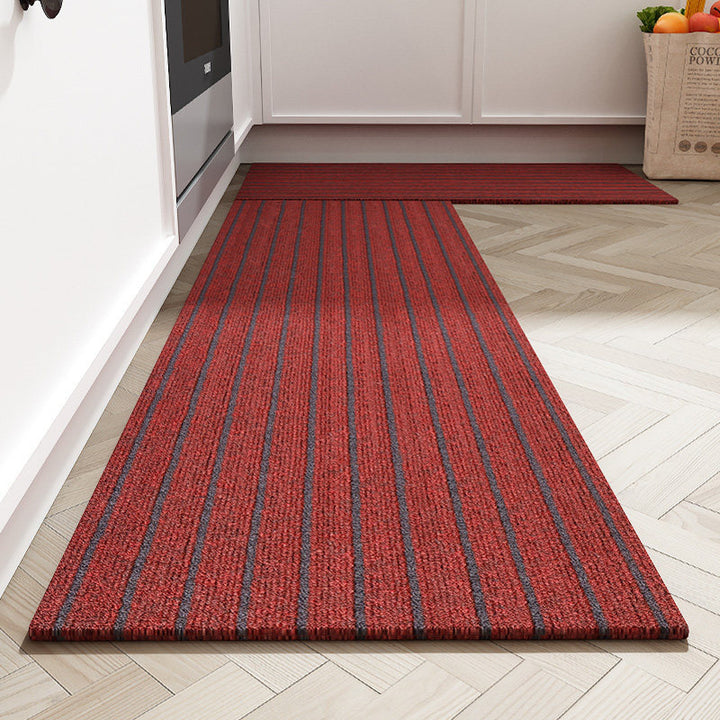 Cozy Striped Kitchen Runner