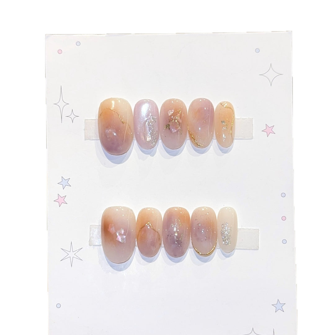 Artificial Nail Tips with Elegant Design Kalsten