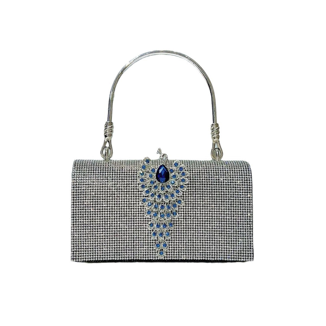 Rhinestone Embellished Evening Clutch