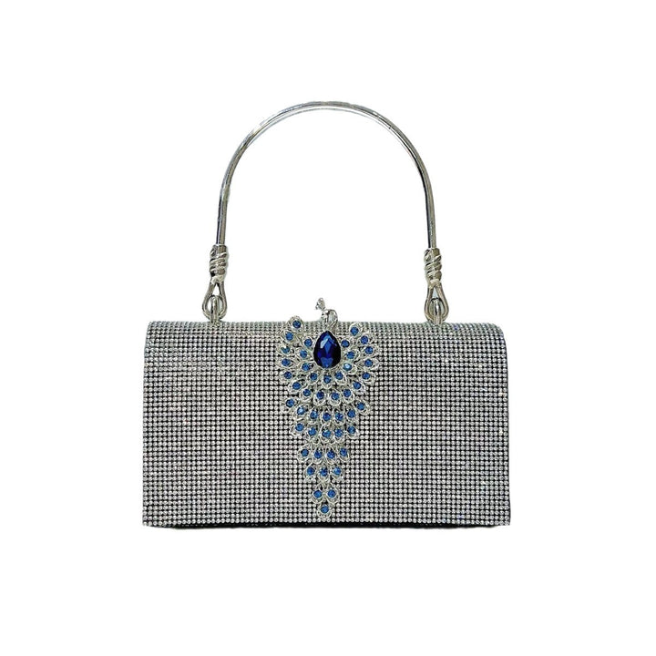 Rhinestone Embellished Evening Clutch