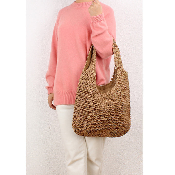 Handmade Mesh Tote Bag in Minimalist Design Kalsten