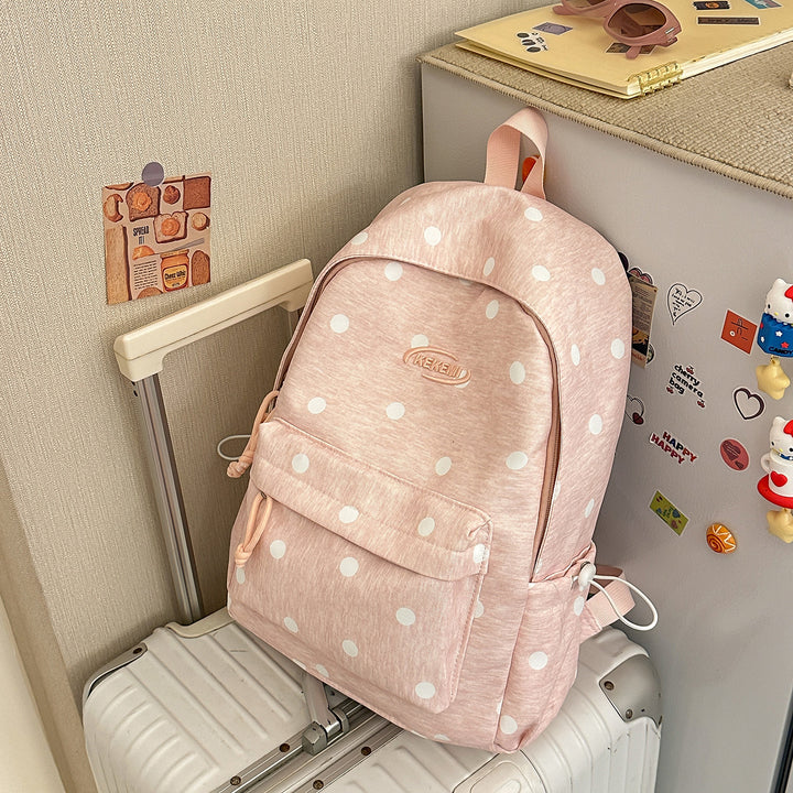 Cute Decorative Polka Dot Backpack Kalsten