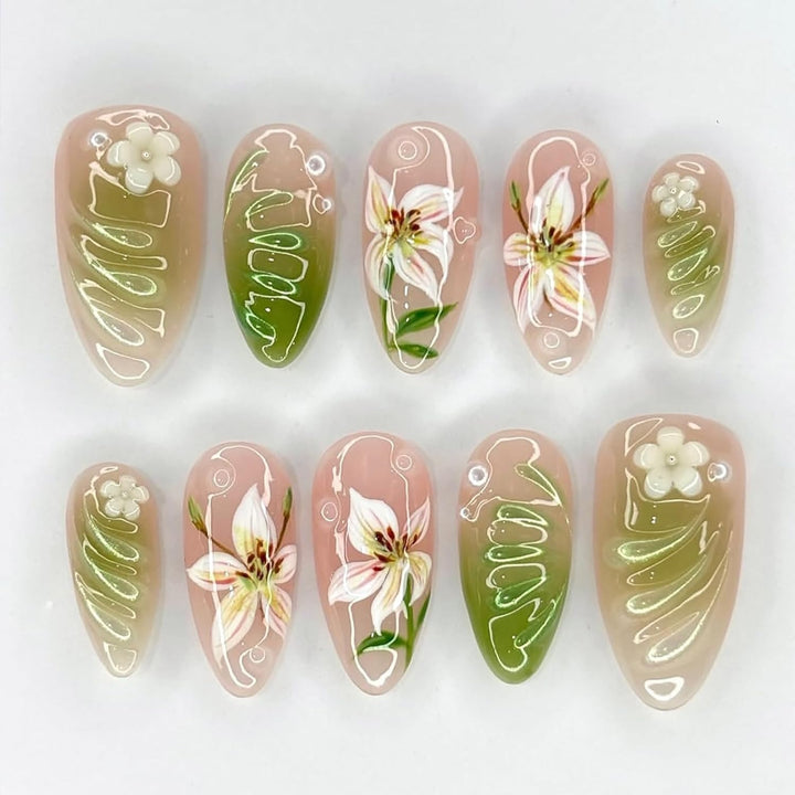 Premium Press-On Nail Set