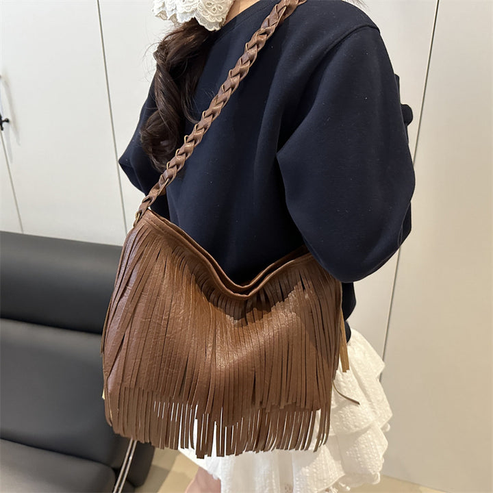 Bohemian Fringe Shoulder Bag Kalsten