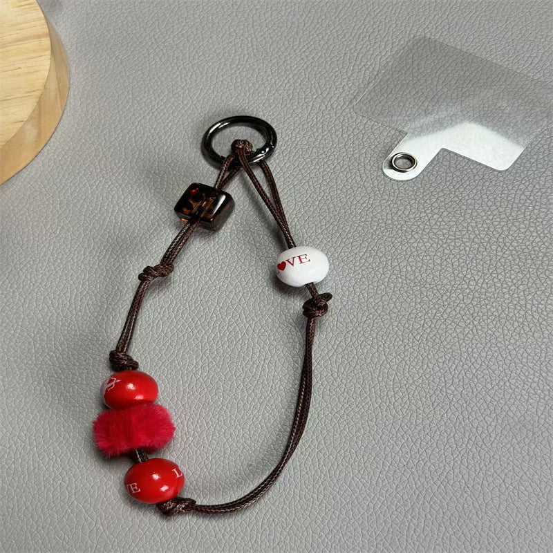Decorative Beaded Keychain Kalsten 1790135971