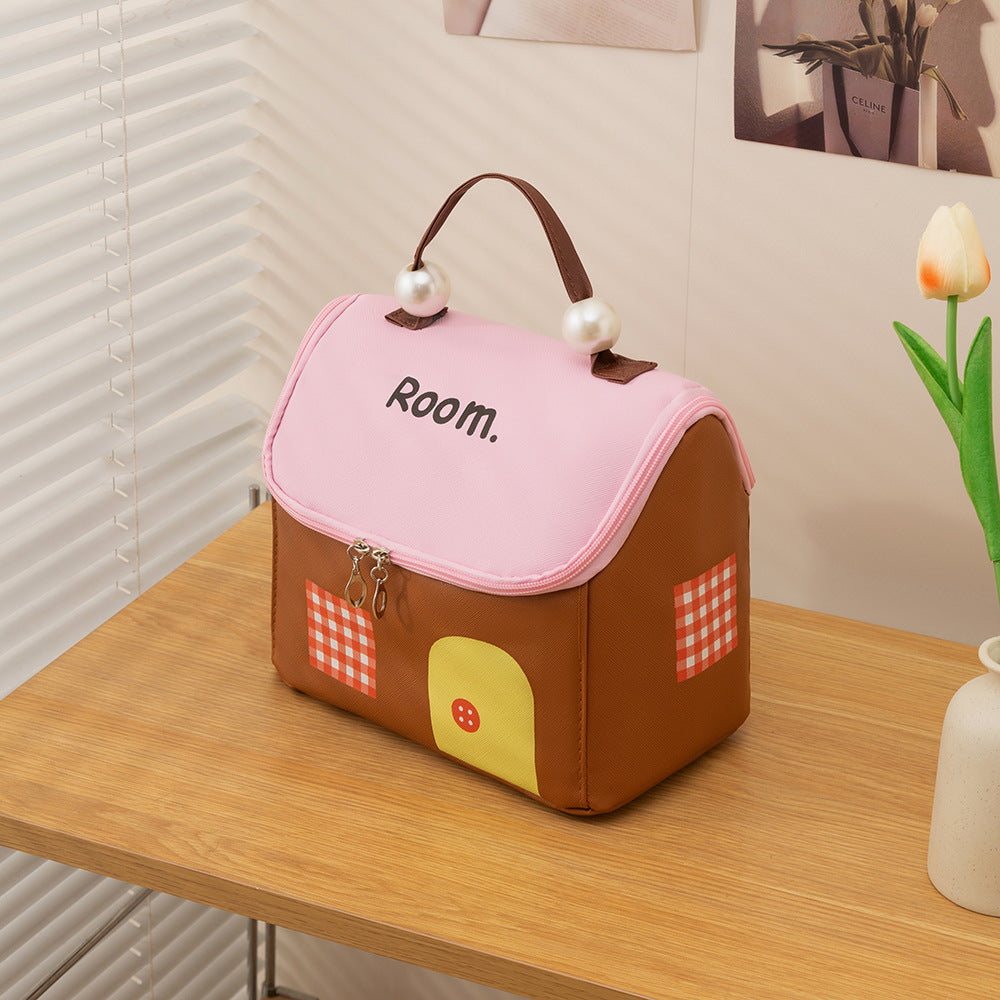 Kids Playful House-Shaped Lunch Tote Kalsten