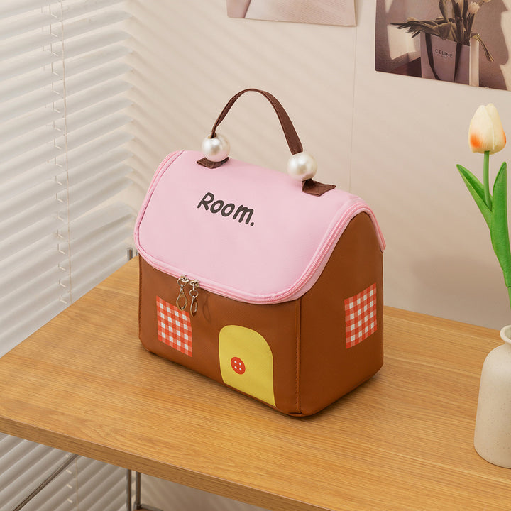 Kids Playful House-Shaped Lunch Tote Kalsten