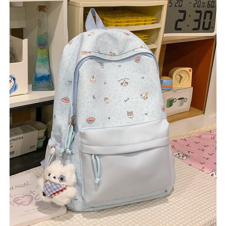 Cute Cartoon Animal Print Backpack Kalsten