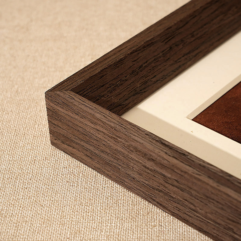Vintage Wooden Shadow Box Frame for Home