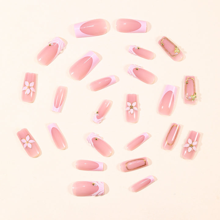 Decorative Floral Acrylic Nail Art Extensions Kalsten 1789713324