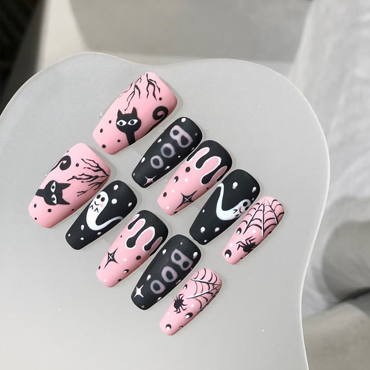 Themed Artistic Press-On Nail Set