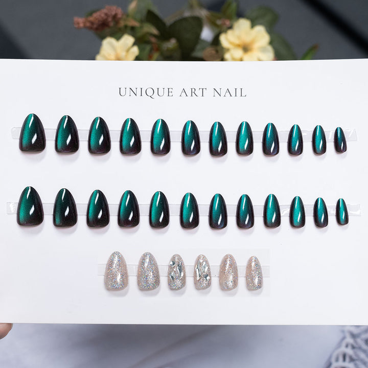 High Shine Press-On Nail Art