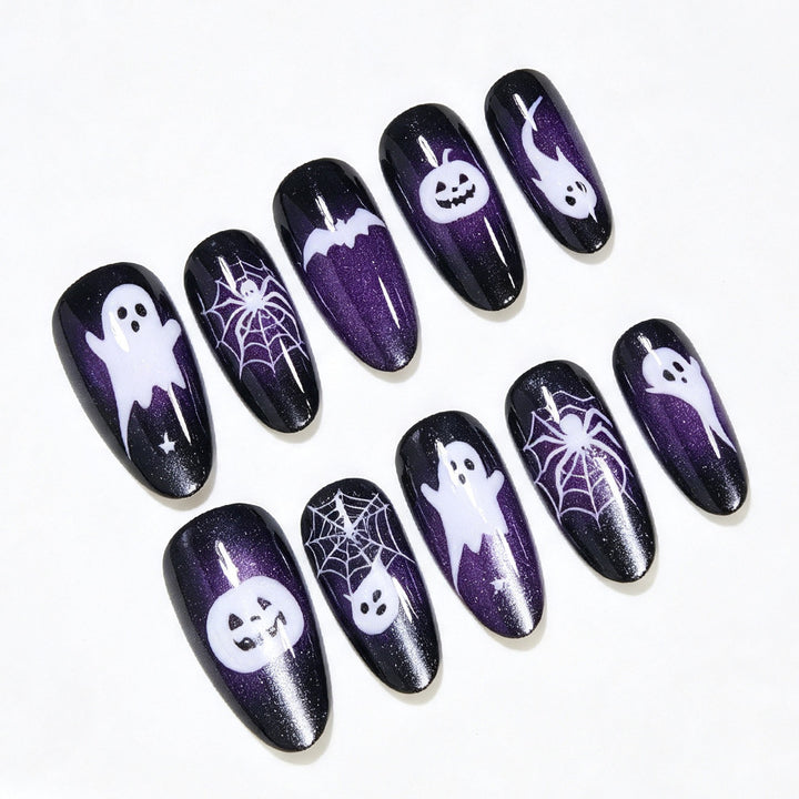 Halloween Themed Decorative Press-On Nails Kalsten