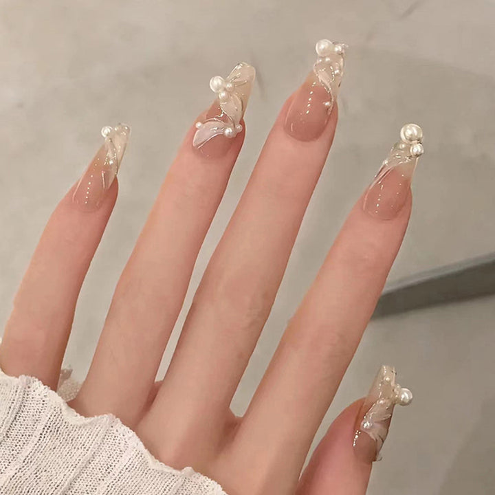 Artificial nails with heart design Kalsten