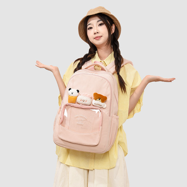 Cute Plush Characters Backpack Kalsten