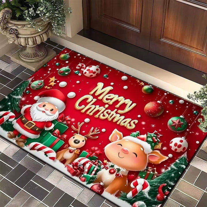 Festive Winter-Themed Entrance Mat Kalsten