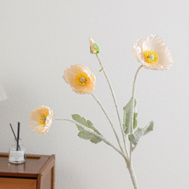 Decorative Art Poppy Bouquet