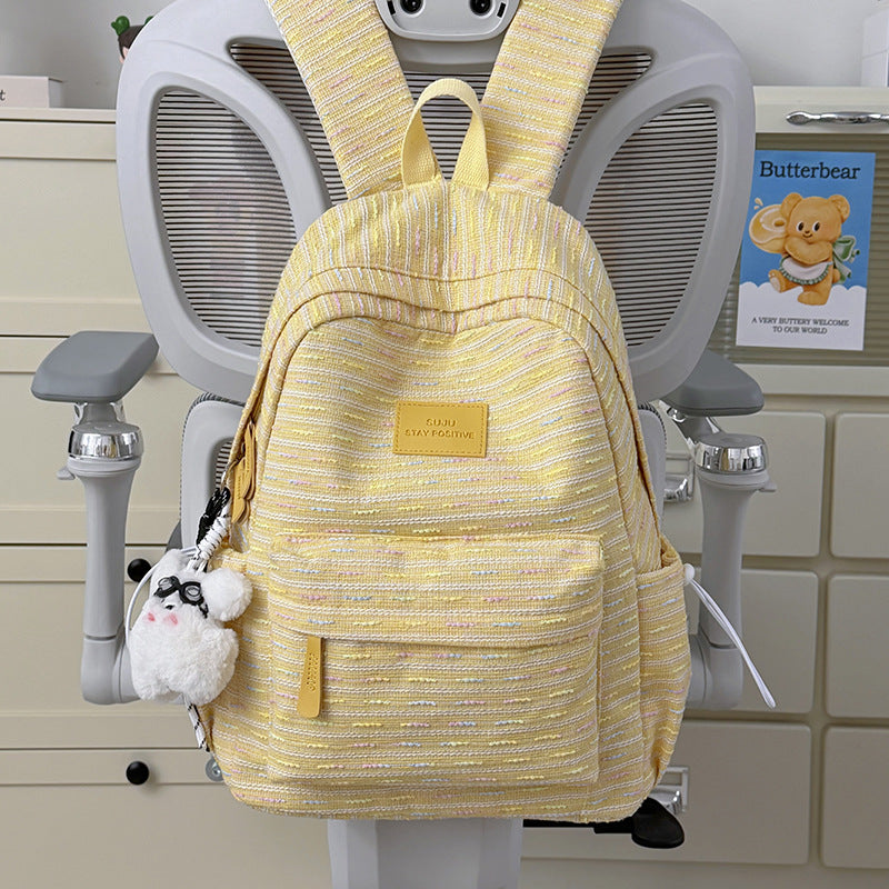 Trendy Textured Backpack Kalsten