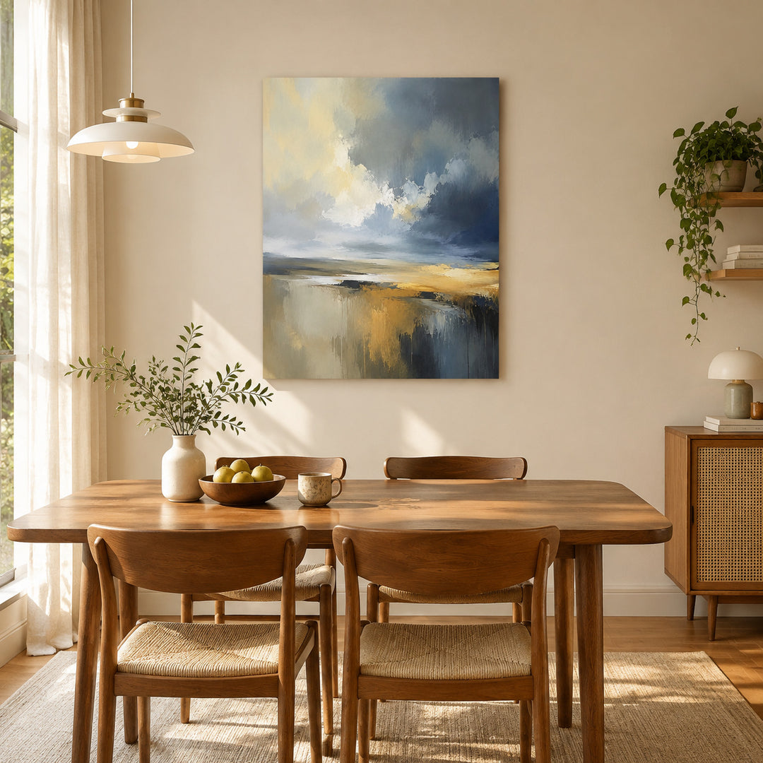 Modern Abstract Landscape Canvas Art