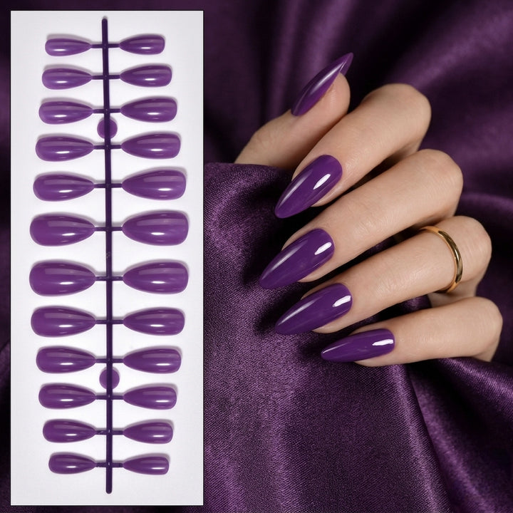 Glamorous Press-On Nail Tips