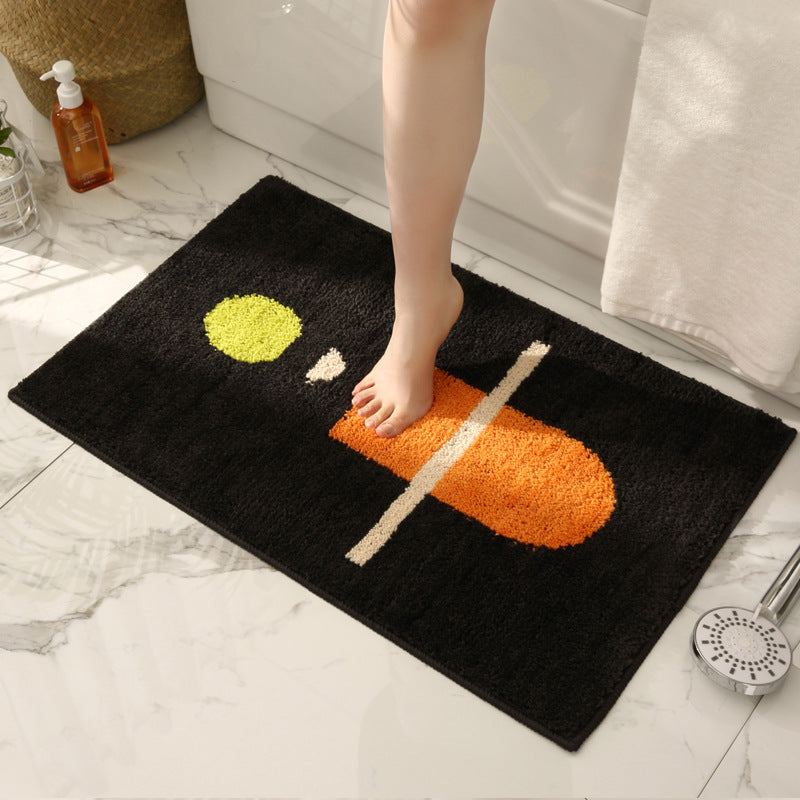 Artistic Plush Bath Mat