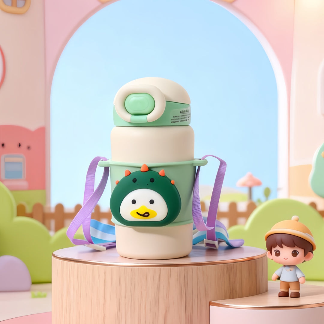 Insulated children's drinking bottle with cute rabbit design Kalsten