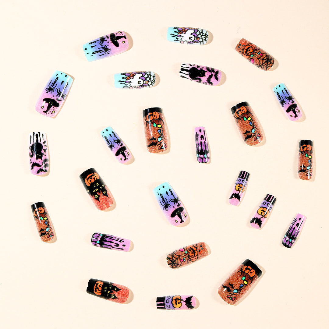 Halloween-Themed Nail Art Set Kalsten