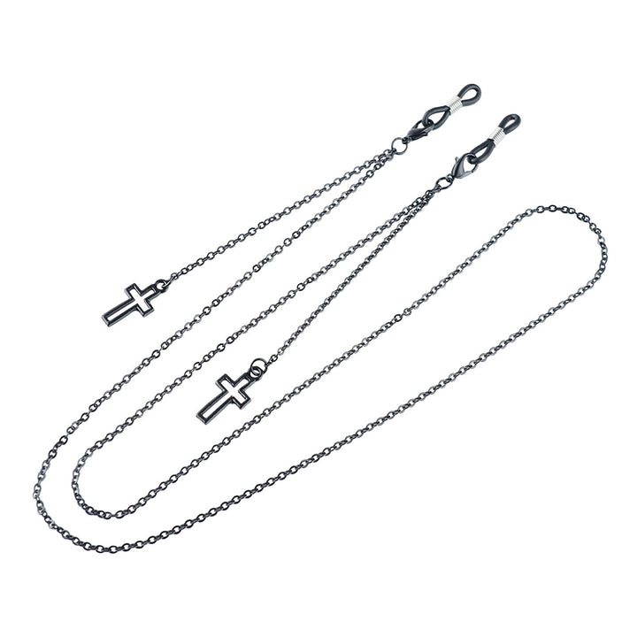 Dual Cross Pendant Eyewear Chain Kalsten