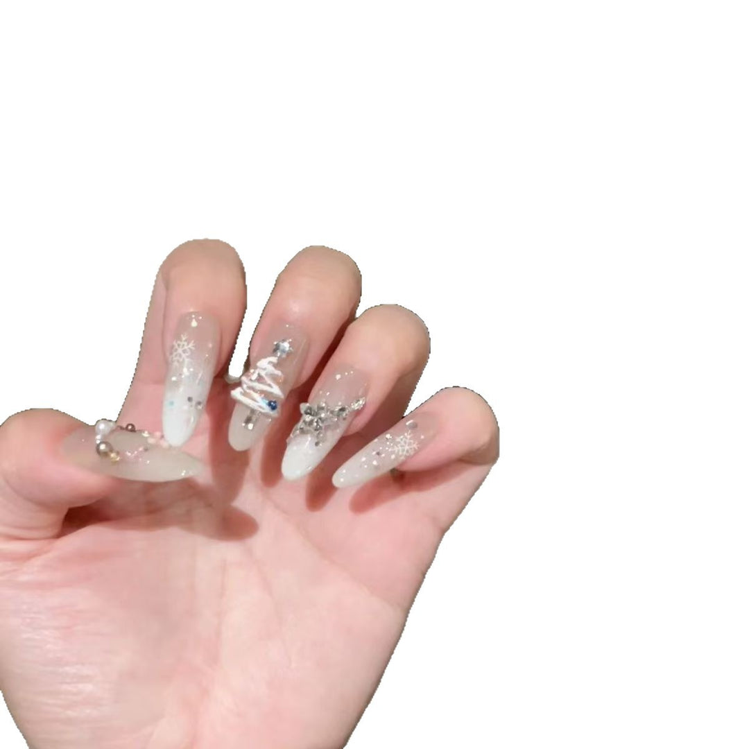 Artistic Press-On Nail Enhancements