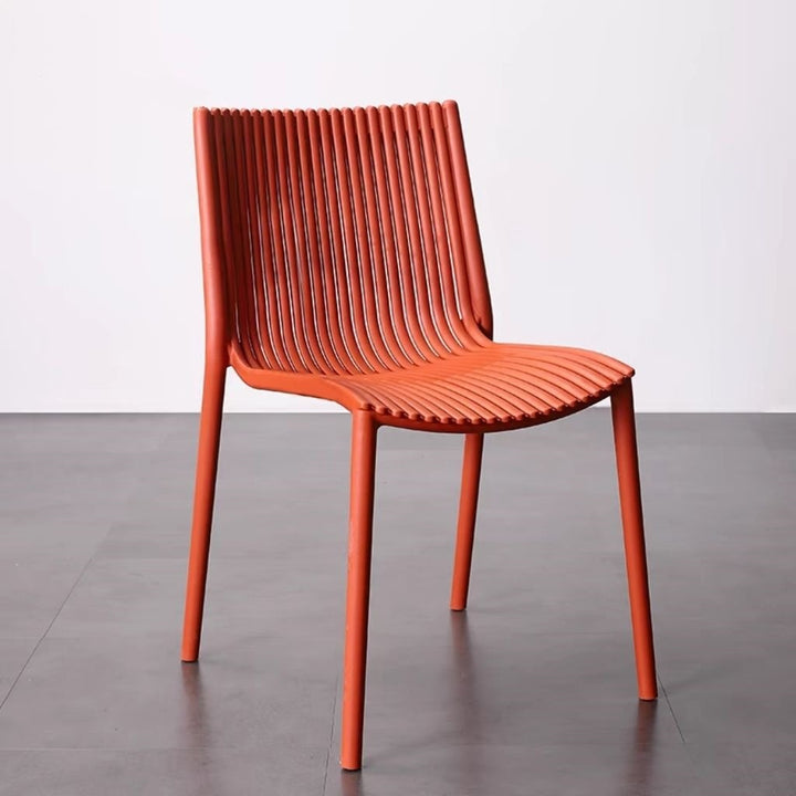 Contemporary Slatted Dining Chair Kalsten
