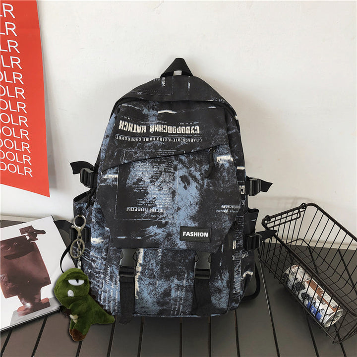 Urban Graphic Print Backpack Kalsten