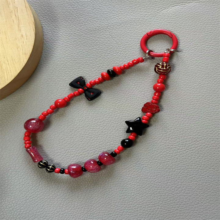 Artistic Beaded Charm Keychain Kalsten