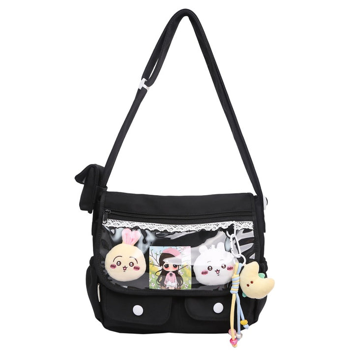 Cute Character-Themed Messenger Bag Kalsten