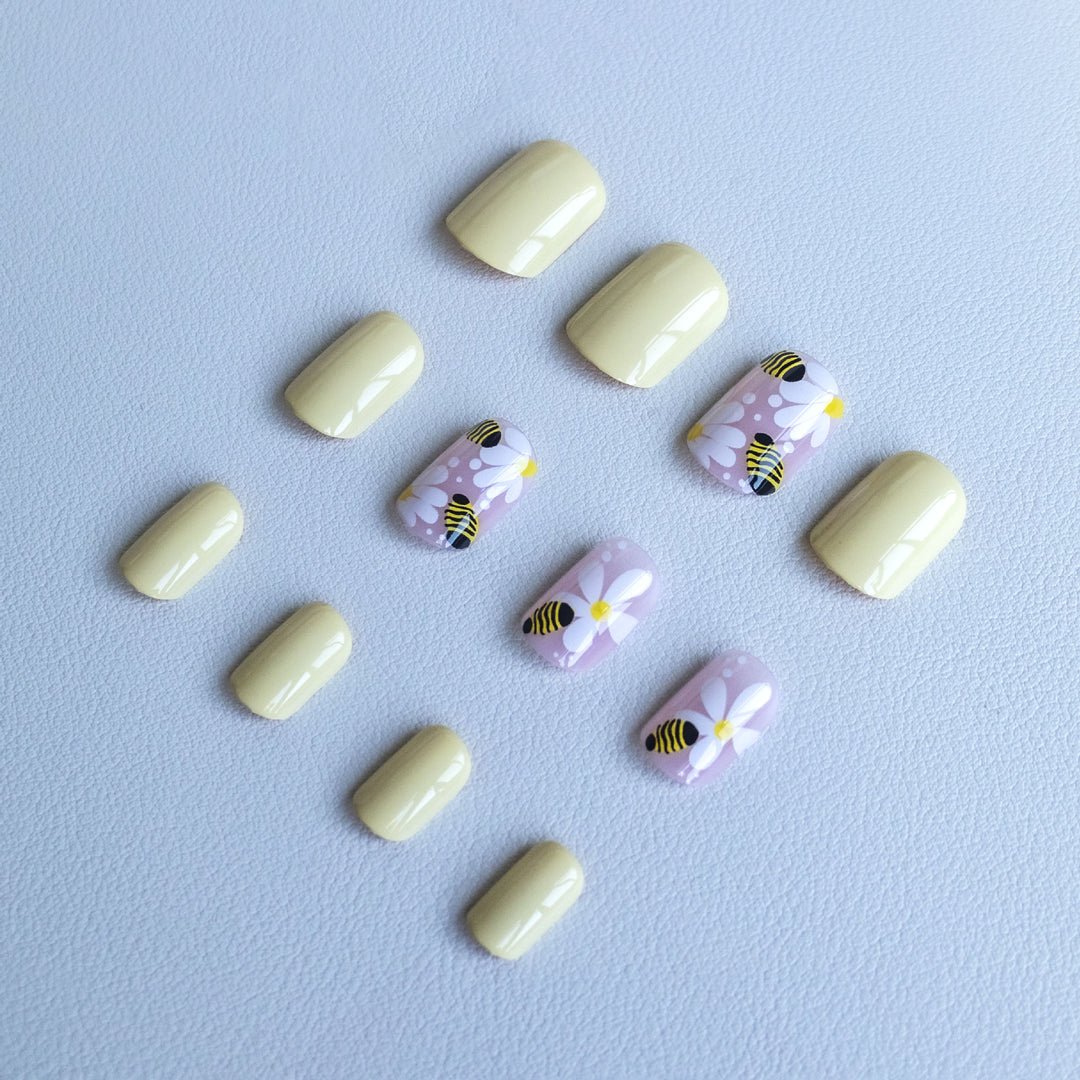 Artistic Bee-Inspired Nail Art Kit