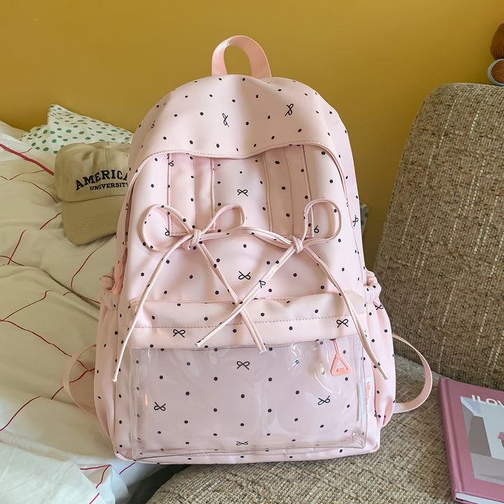 Playful Lightweight Printed Backpack Kalsten