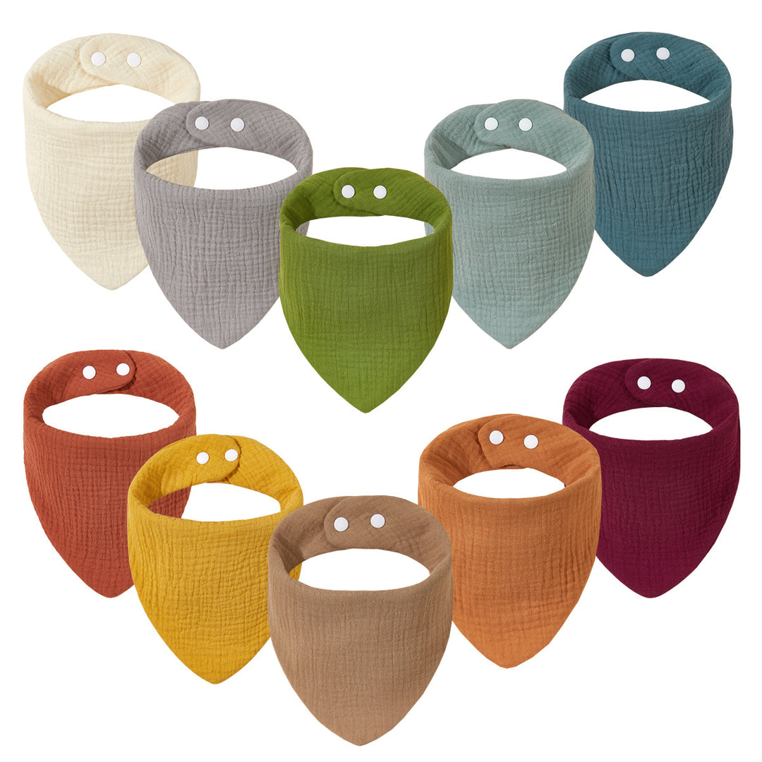 Soft Muslin Bandana Bibs kalsten