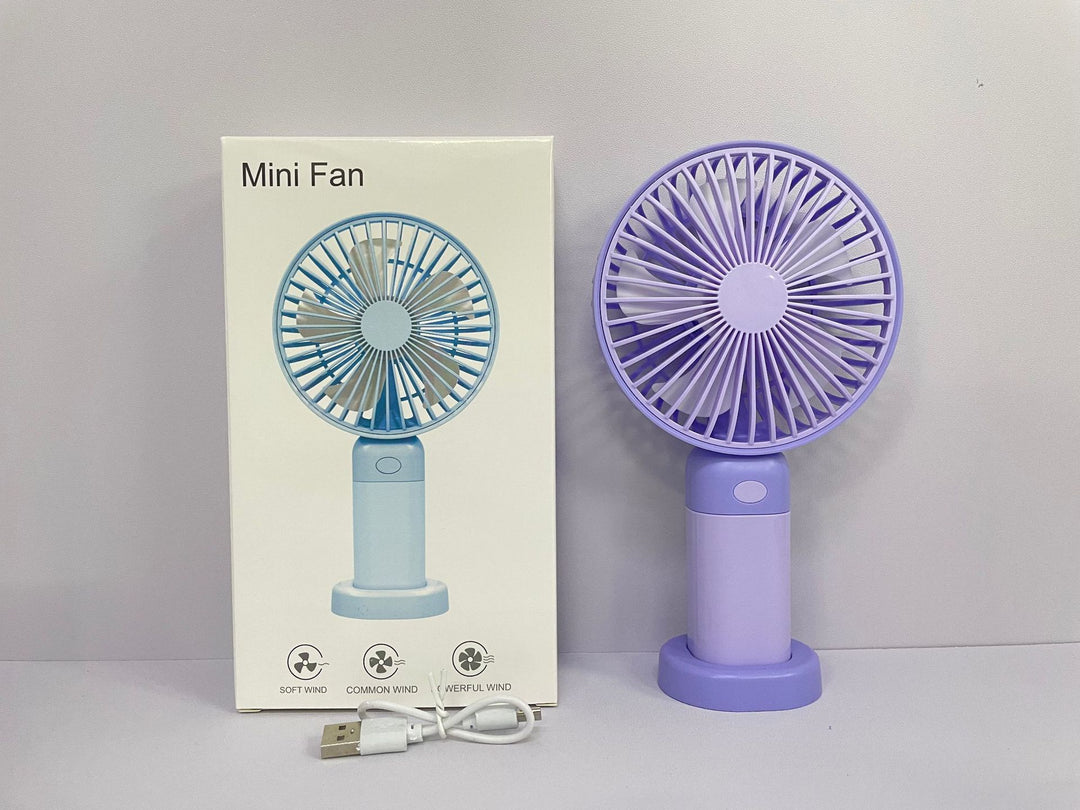 Unisex Portable Mini Fan with USB Charging Function and Multiple Speed Levels Kalsten