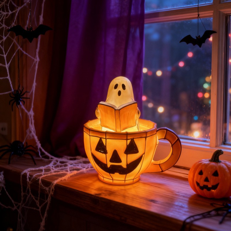 Decorative Halloween Ghost Reading Lamp Kalsten