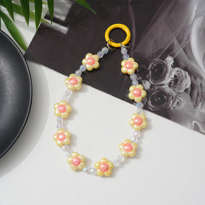 Floral Beaded Phone Chain kalsten