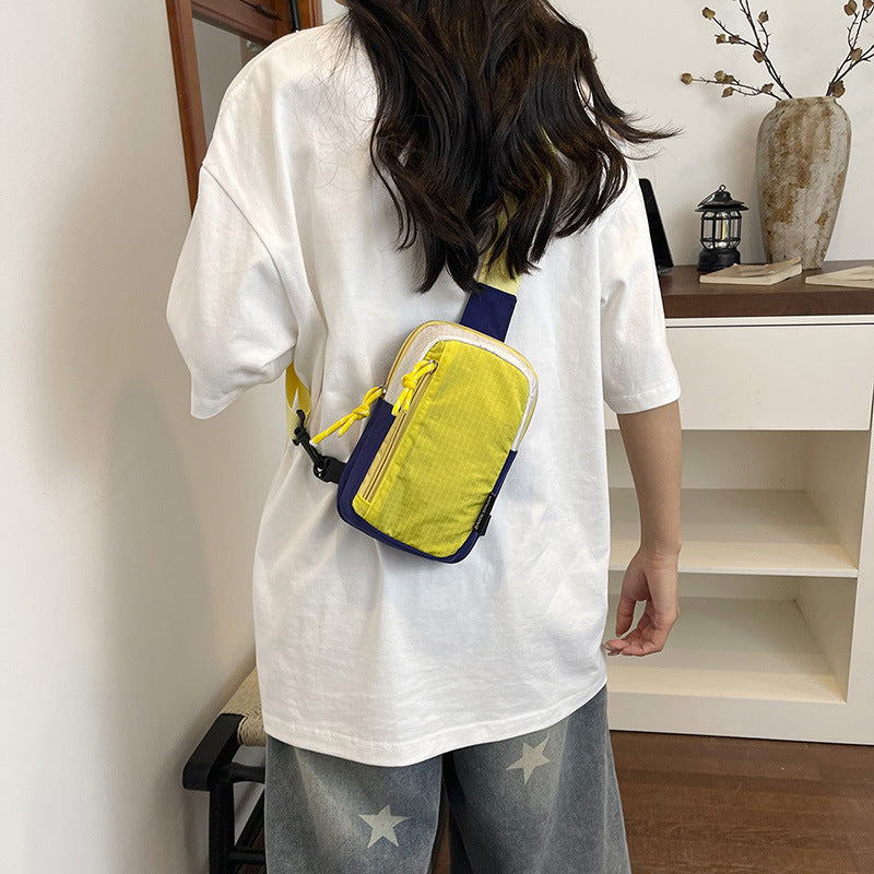 Compact Multi-Pocket Sling Bag