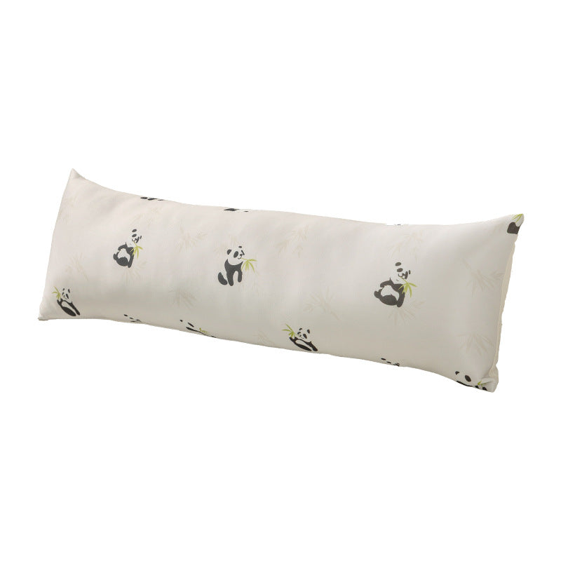 ergonomic extra-long body pillow with memory foam and panda motif cover Kalsten
